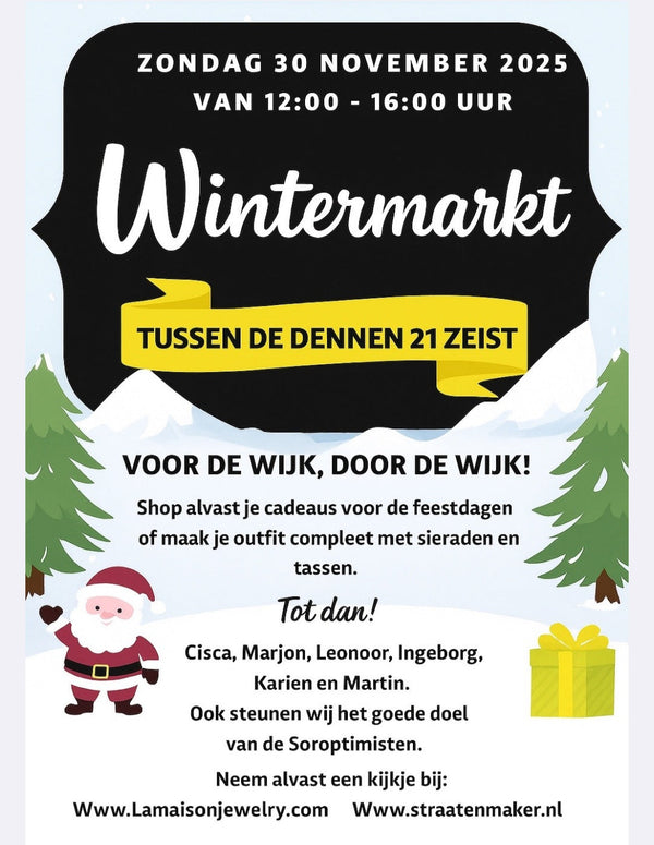 Wintermarkt "voor de wijk door de wijk"