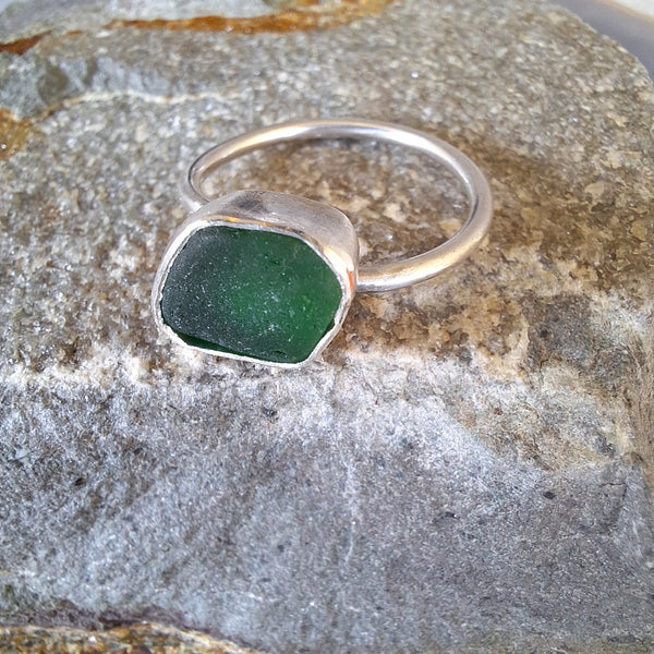Ringmaat 55  (US 7.5) sea glass