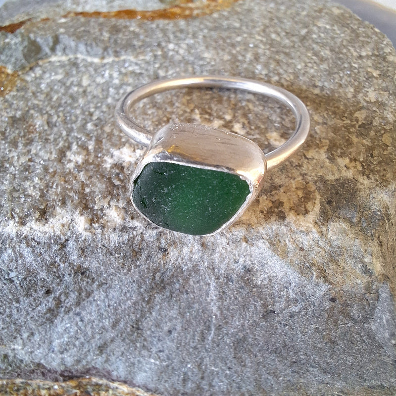 Ringmaat 55  (US 7.5) sea glass