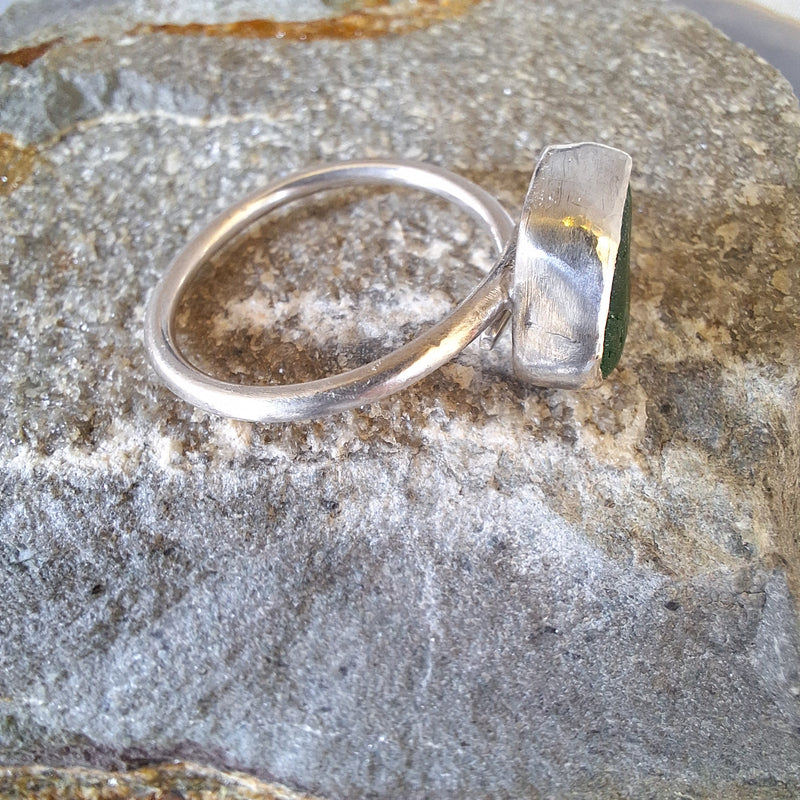 Ringmaat 55  (US 7.5) sea glass