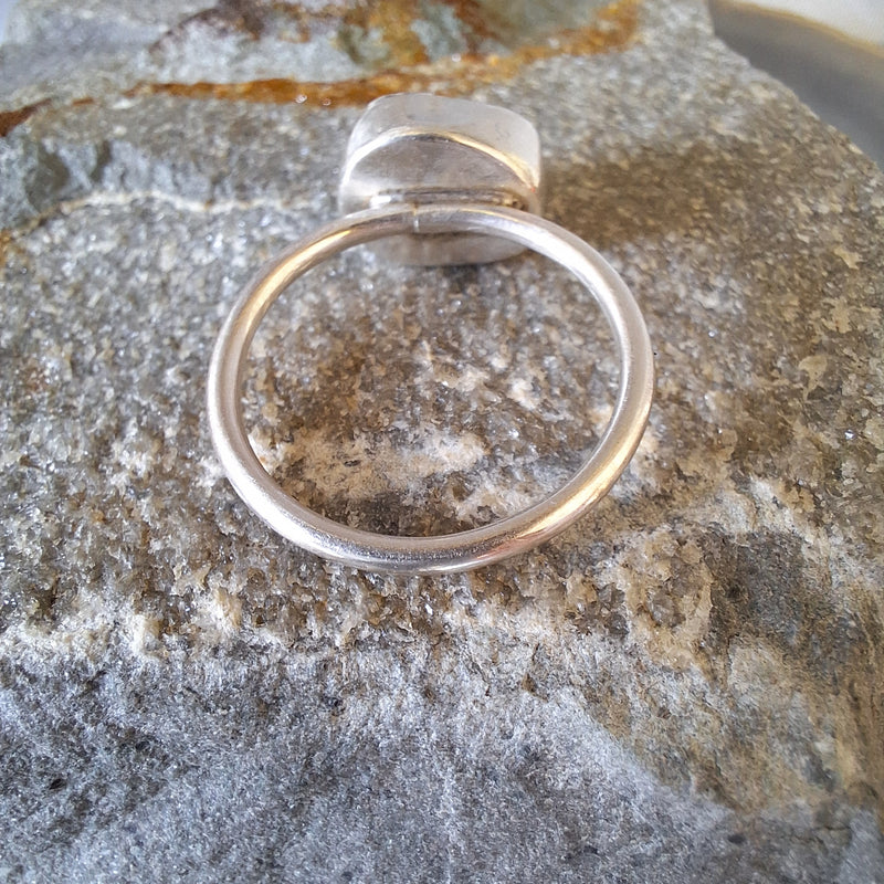 Ringmaat 54.5 (US 7) sea glass