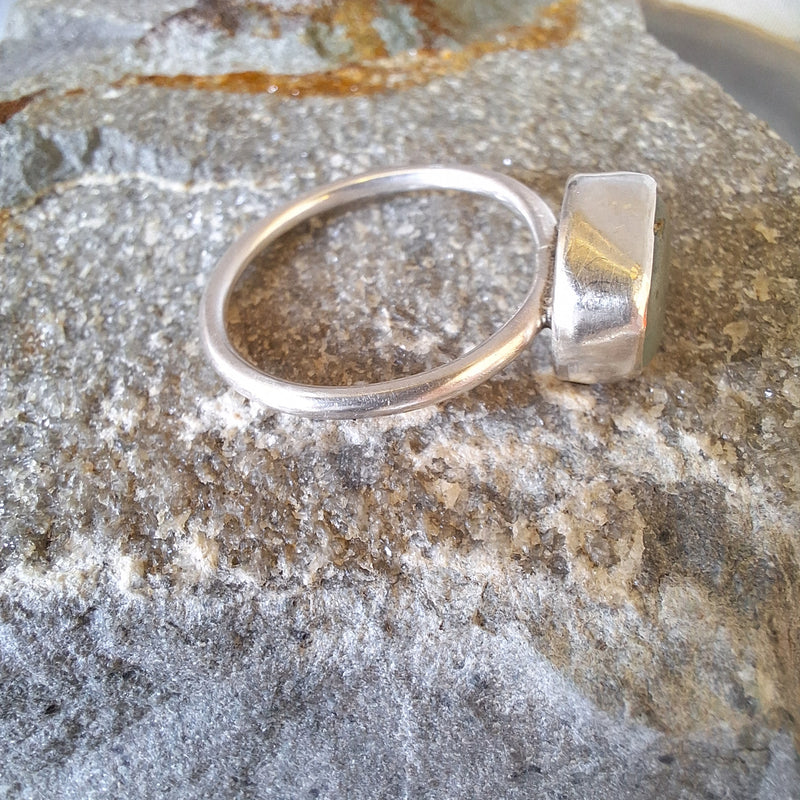 Ringmaat 54.5 (US 7) sea glass