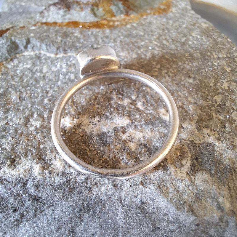 Ringmaat 57 (us 8) sea glass